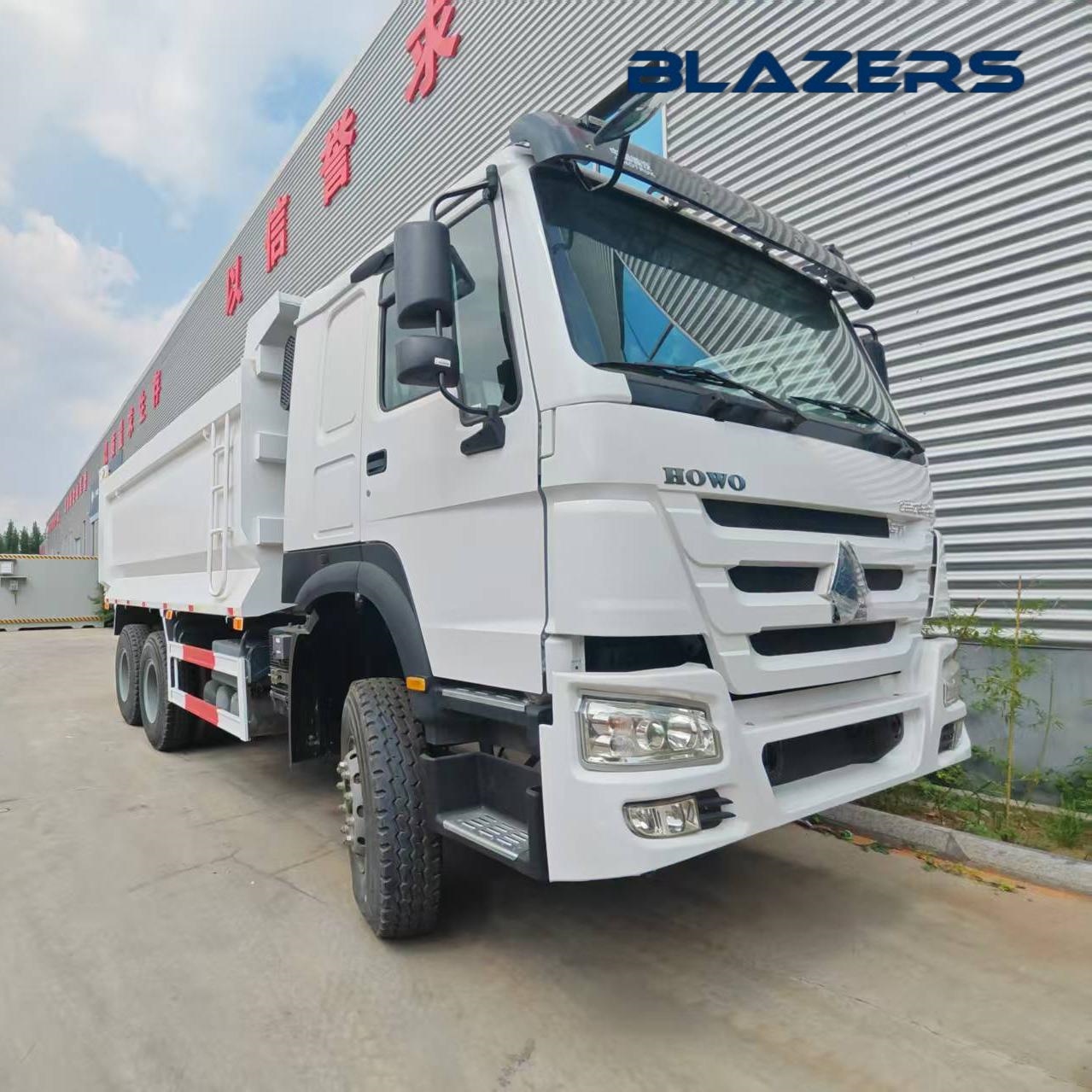  Used 10-wheel Sinotruk HOWO 6x4 371HP  Dump Trucks Hot-Selling In Morocco