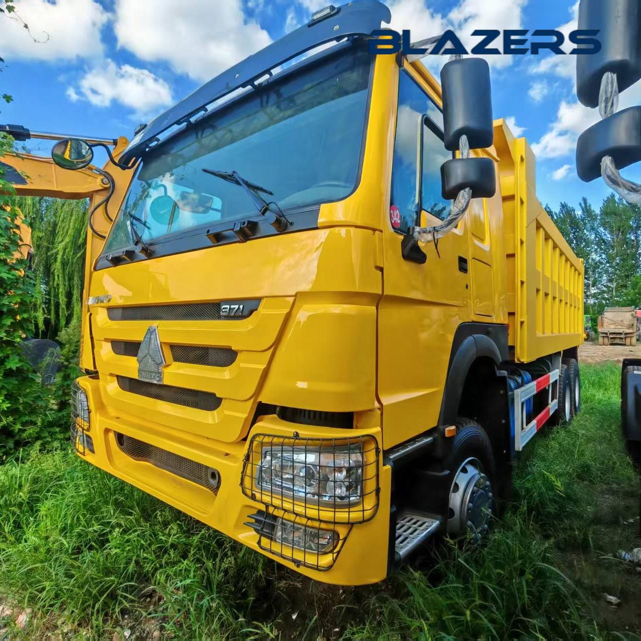 Used Truck Sinotruck HOWO 6X4 10 Wheels 371HP Dump Truck Logistics Transportation For Singapore