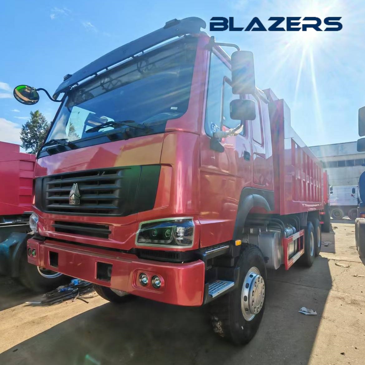 Low Fuel Consumption 30 Tons 6x4 Mining HOWO Dump Truck For Saudi Arabia