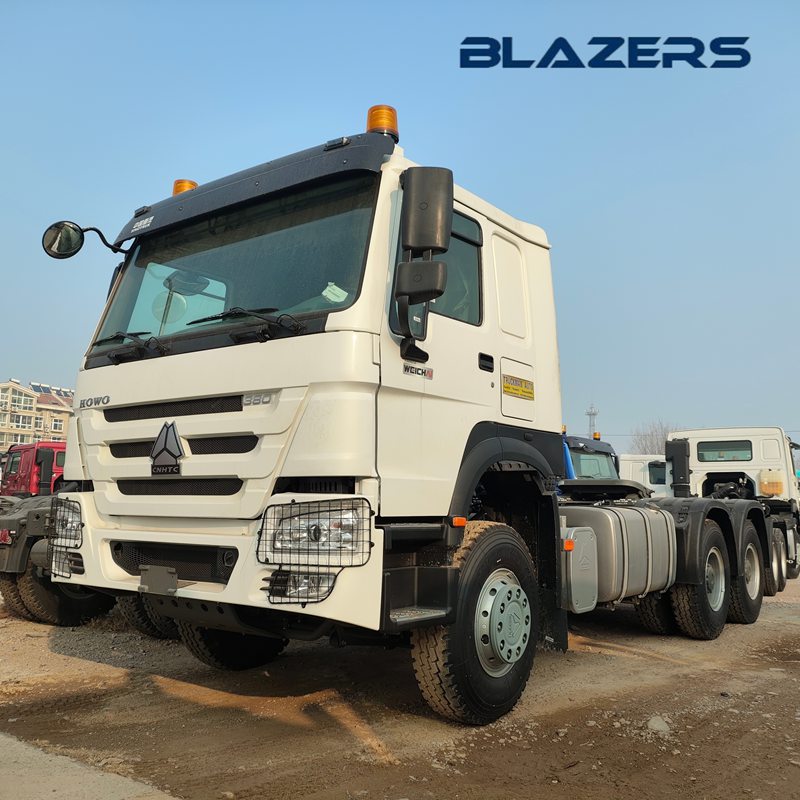 380HP SINOTRUK HOWO 10 Tires LHD Truck Head