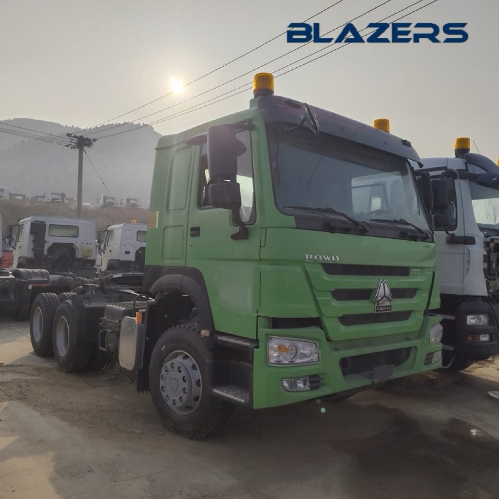 Popular 400HP SINOTRUK HOWO 10-Wheels Trailer Truck For Senegal