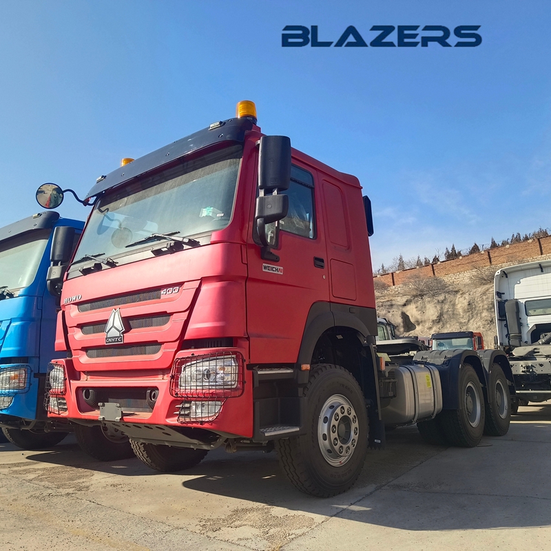 Brand New LHD 400HP HOWO 6X4 Tractor Head For Nigeria