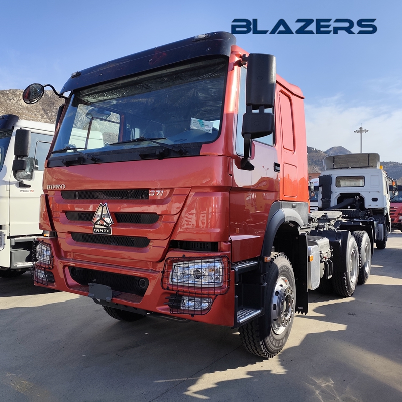 Popular 30Ton Diesel HOWO 6X4 Tractor Truck  For Senegal