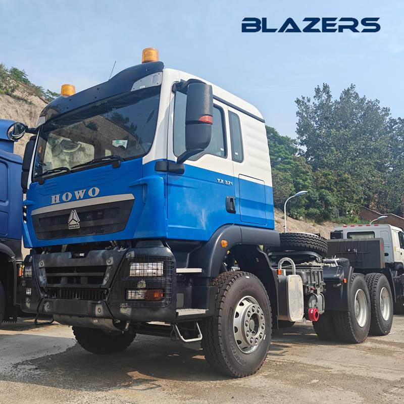Cheaper Price 371HP HOWO TX 6X4 Tractor Head  To Cameroon