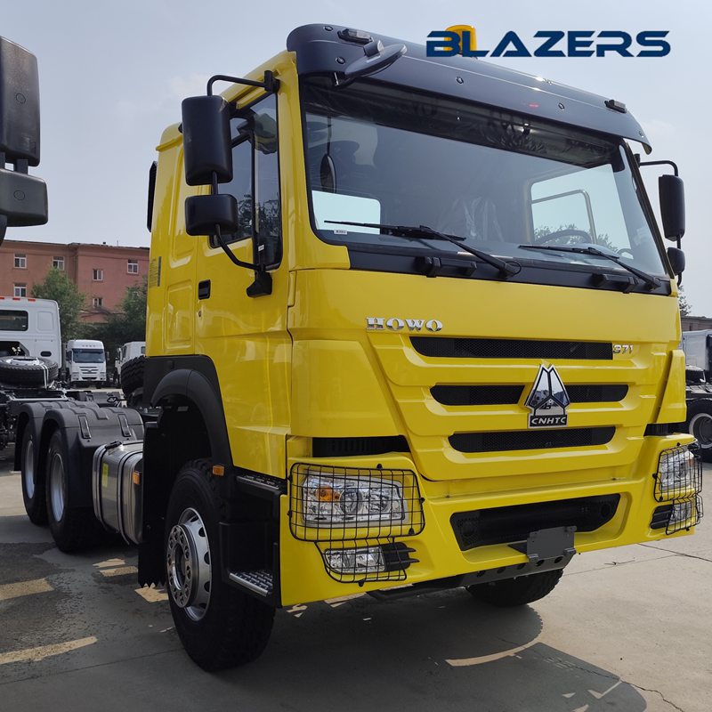 New Price 371HP HOWO 6X4 Tractor Truck For Algeria