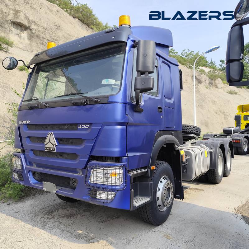 High Quality 400HP HOWO 6X4 10Wheels Trailer Truck For Ghana