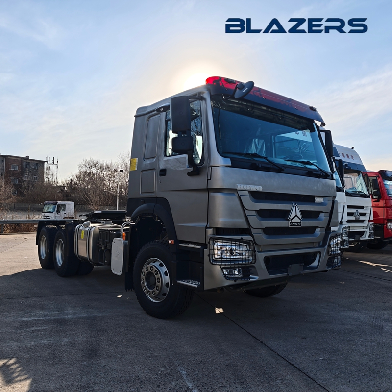 China Factory 30Tons SINOTRUK HOWO 6X4 Trailer Truck For Ghana