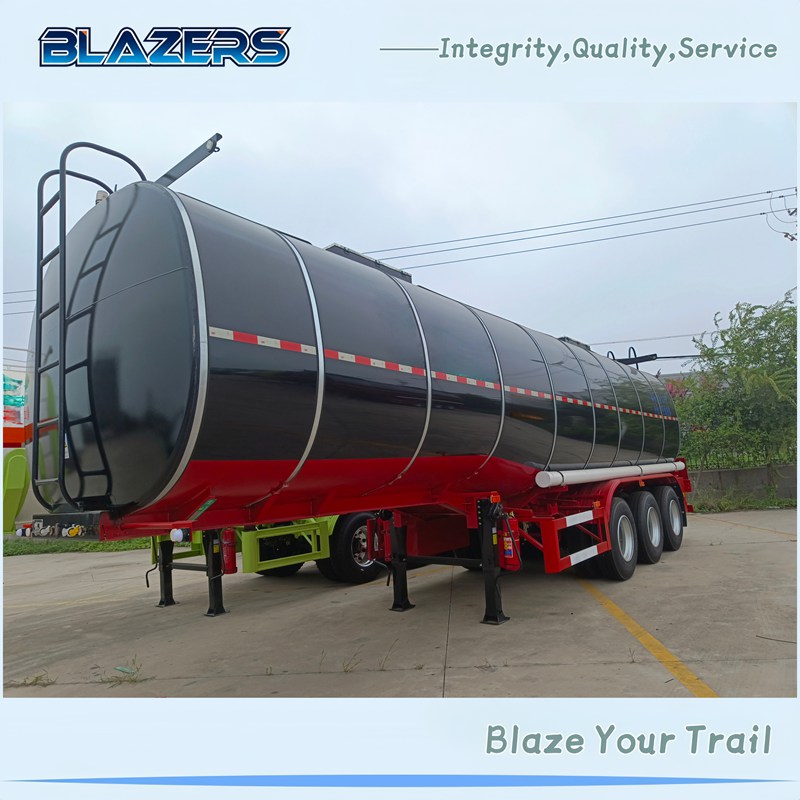 New Price 38CBM BLAZERS 3Axles Fuel Tanker Trailer For Saudi Arabia