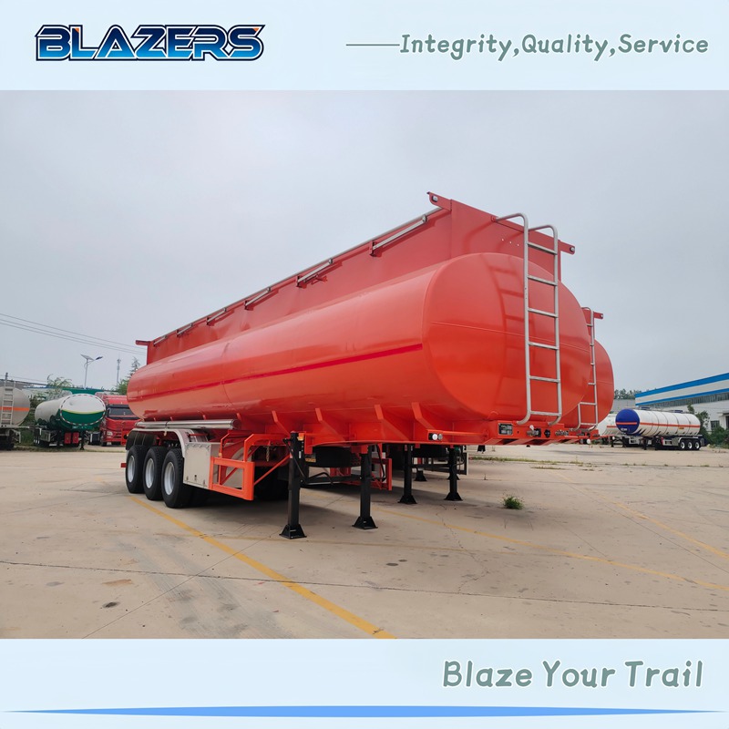 Brand New 40CBM BLAZERS 3Axles  Fuel Tanker Trailer For Kuwait