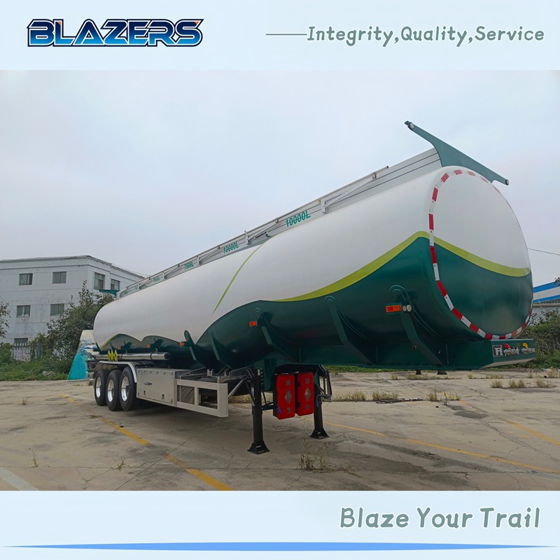 Good Price 50CBM BLAZERS 3Axles  Fuel Tanker Trailer For Libya