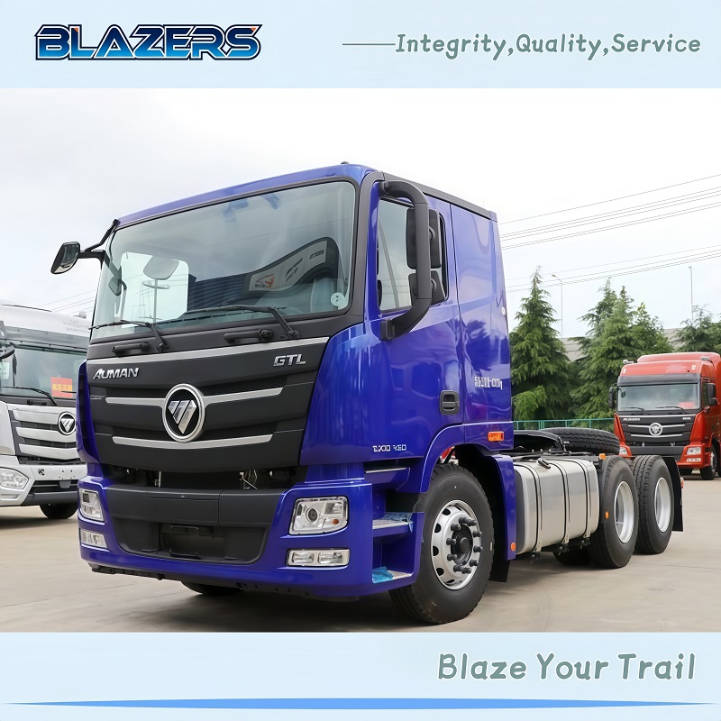 New Price 10Tires FOTON 400HP Tractor Truck For Negeria