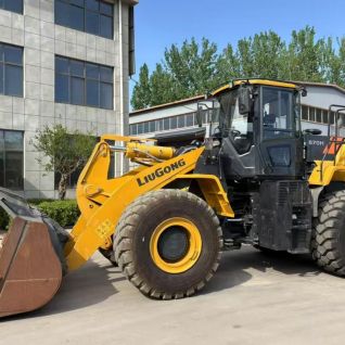  2020 Used Wheel Loader Liugong 870H Shovel Loading For Ghana