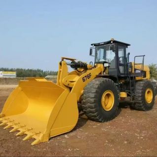 2019 Used Wheel Loader 676F Short Distance Transportation For Liberia