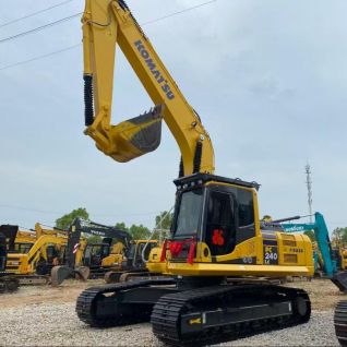2021 Used Komatsu Excavators PC240 Of Channel Cleanout For Liberia