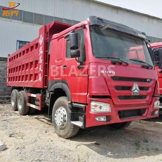 Durable HOWO 6X4 Dumper Truck For Sand Gravel Aggregate Haulage