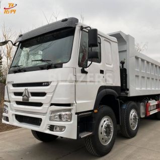 50Ton SINOTRUCK 8x4 Dump Truck For Peru