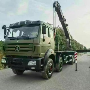 Cheaper Price 2014 16-Ton Used Truck Mount Crane for Cargo Handling