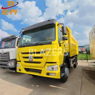 Used 2018 SINOTRUK HOWO 6x4 Dump Truck  Suitable For Mine Material And Construction Waste Transportation In South Africa