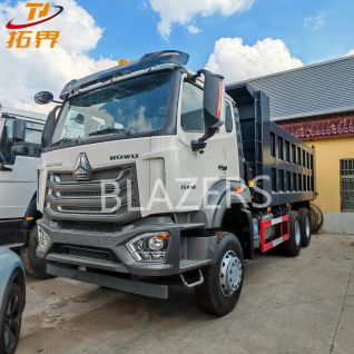 High Performance 2017 SINOTRUK HOWO 430 Horsepower Dump Truck  Sand And Earthwork Transportation Work For Madagascar