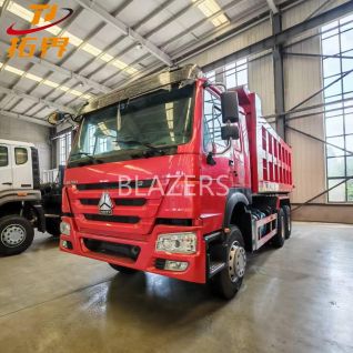 High Quality 2017 Used SINOTRUK HOWO 371HP Dump Truck Construction Earthwork Operations For Côte d'Ivoire