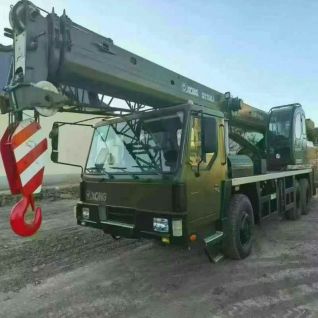 Low-Hour Used XCMG QY16KJ 16-Ton Truck-Mounted Crane for Argentina