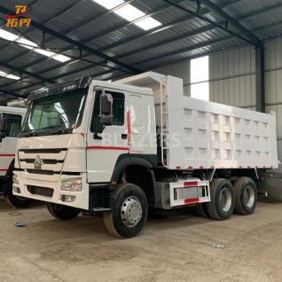 Good Quality 420HP SINOTRUK HOWO 12 Wheel Tipper Truck Price For Libya