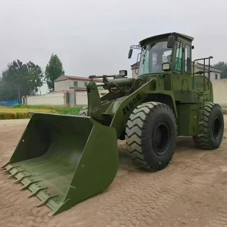 The high-performance 5-ton XGMA ZL50G wheel loader is engineered for earthwork and rock operations.