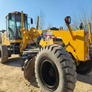 Cheaper price 16-ton XCMG GR180 motor grader for road subgrade leveling operations