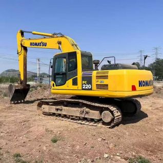 Used Komatsu 20 Ton PC220 Japan komatsu Hydraulic Crawler For Ditches And Channels