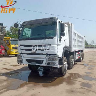 Used 12-wheel Sinotruk HOWO 8x4 Dump Trucks Hot-Selling in Nigeria
