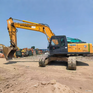 Hot Sale Second Hand 37 Tons HYUNDAI Korean Crawler Excavators for Gold Mining