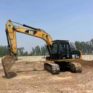 Good Quality Second Hand 1m³ CAT Crawler Excavator for Construction Work