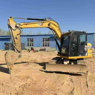 High Performance Used 7.5 Ton CAT Crawler Excavator for Mining Work