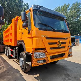 High Quality Second Hand HOWO 6x4 10 Wheeler Tipper Dump Truck for South Africa
