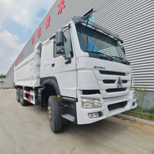  Used 10-wheel Sinotruk HOWO 6x4 371HP  Dump Trucks Hot-Selling In Morocco