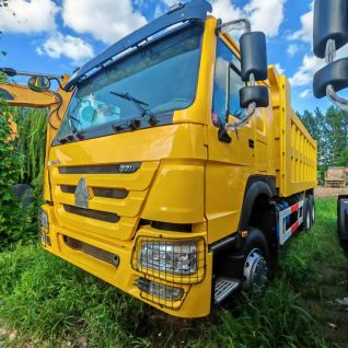 Used Truck Sinotruck HOWO 6X4 10 Wheels 371HP Dump Truck Logistics Transportation For Singapore