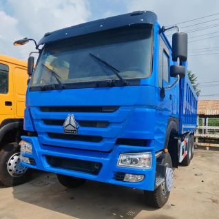 Cheaper Price Used 25Ton 6×4 HOWO Tipper Truck for Mining Transportation