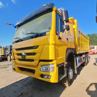 Cheaper Price Used 380 Horsepower HOWO 6×4 Tipper Truck Suitable for Peru