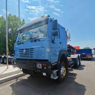 High Performance Sinotruk Howo A7 T7 New 420 HP 6x4 Tractor Truck For Senegal