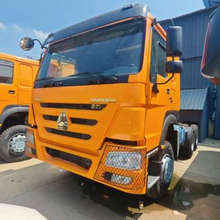 High Performance Used 371HP SINOTRUK HOWO Tractor Truck Suitable for Tanzania
