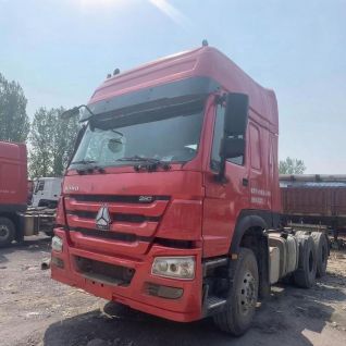 Used 2016 HOWO 6x4 380HP Tractor Truck Engineering Transportation For Africa