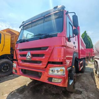 Secondhand 30-Ton SINOTRUK HOWO 10 Wheels Tipper Truck Suitable for Guatemala