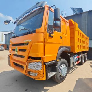 Good Quality Used 371 Horsepower SINOTRUK HOWO Dumper Truck Suitable for Papua New Guinea