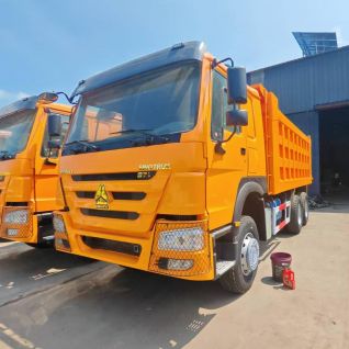 Hot Sale Used 371 Horsepower SINOTRUK HOWO 6×4 Tipping Truck Suitable for Brazil