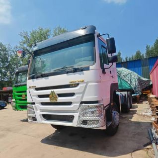 Used Sinotruk HOWO 380hp 6x4 10 10 Wheels For Engineering Transportation