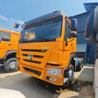 Good Quality 6X4 371Hp Sinotruk Powerful Tractor Truck Engineering Transportation For Burkina Faso