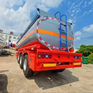 Durable 3 Axles 40000 Liters Oil Tank Trailer Suitable for Philippines