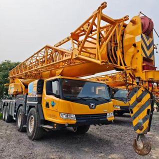Low price Used 80Ton XCMG XCT80L6 Truck Crane Suitable For Philippines