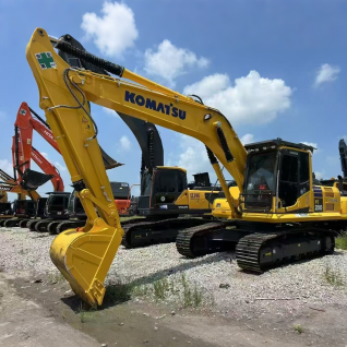 High Quality Secondhand 20-Ton PC200 Komatsu Crawler Excavator for Mining Projects