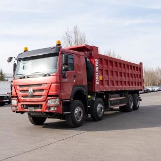 Low price Used Howo 8×4 Dump Truck Wheel Cargo Truck 40-50 Tons for sale 